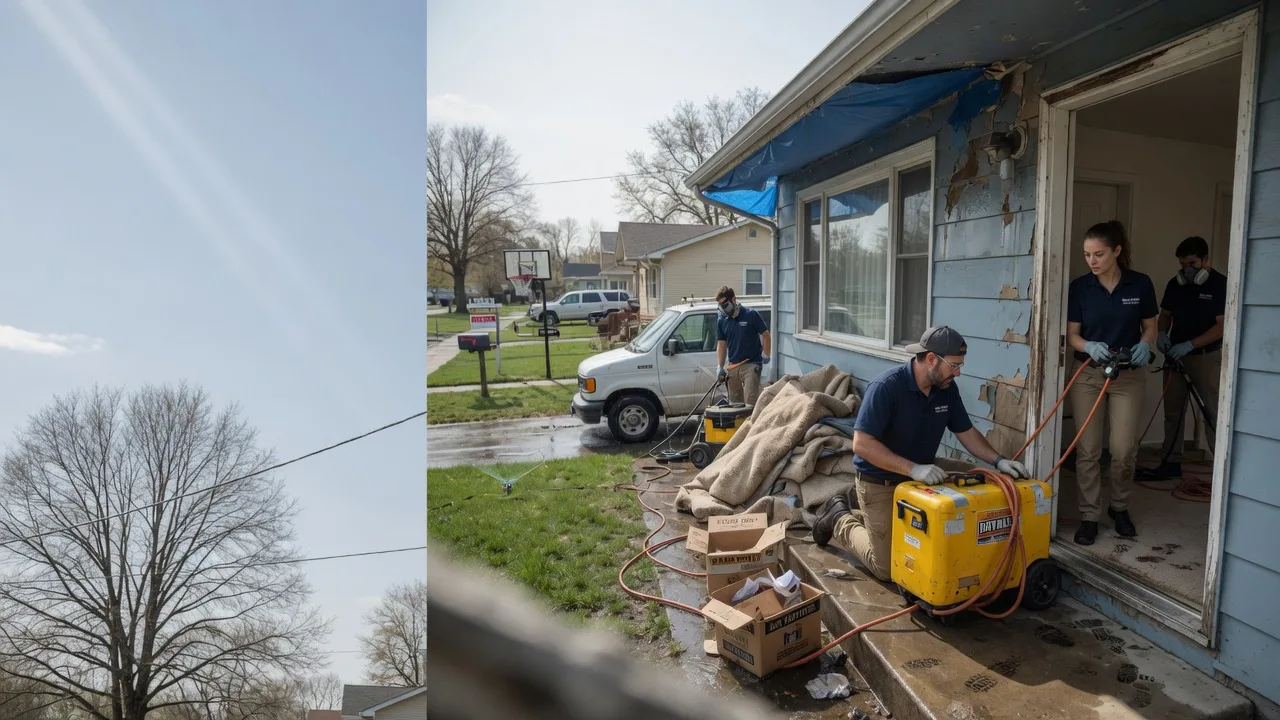 Basement Flood Cleanup in Irons, MI near me
